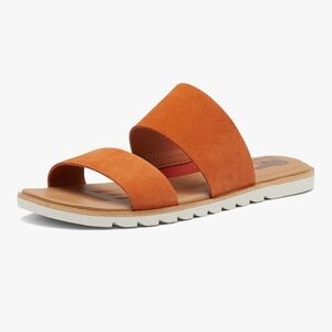 Sorel Women's Ella II Slide Sandals desert sun orange 10